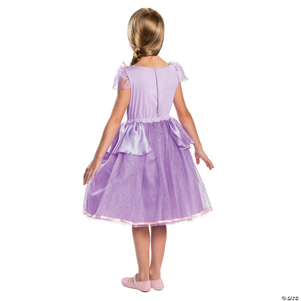 Disney's Classic Tangled Rapunzel Girl's Costume- back view