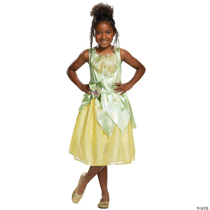 The Princess and the Frog- Tiana Classic Girls' Costume- front view