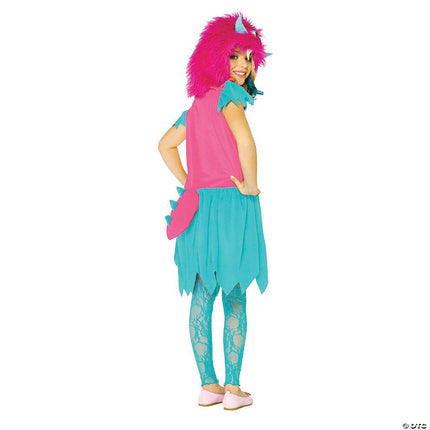 Growling Gabby Child Costume- back view