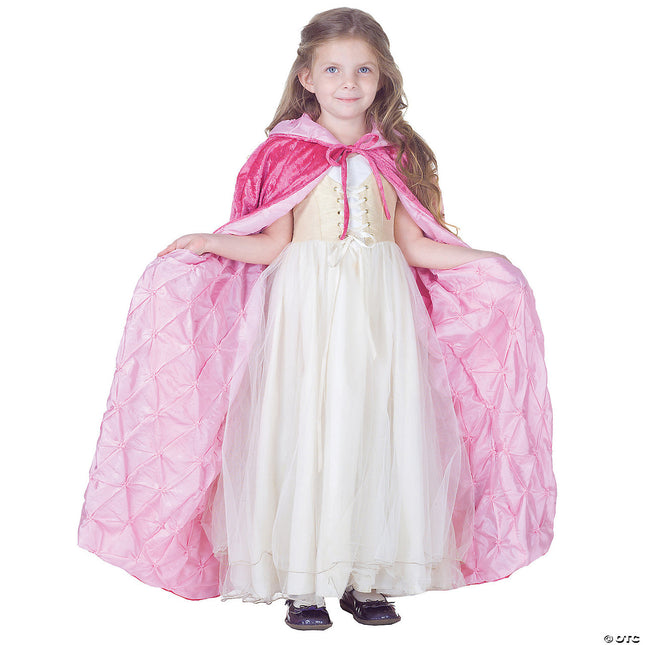 Girl's Pink Princess Cape