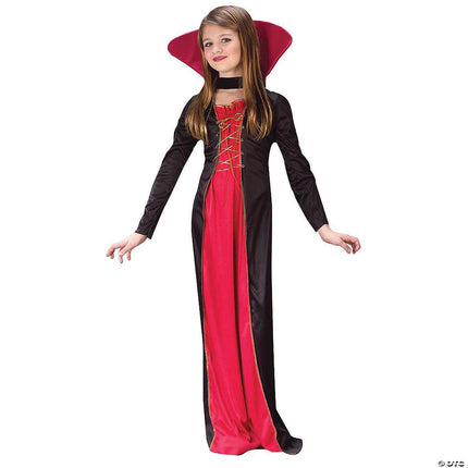 Victorian Vampiress Child Costume
