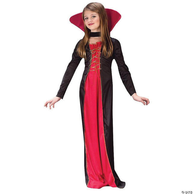 Victorian Vampiress Child Costume