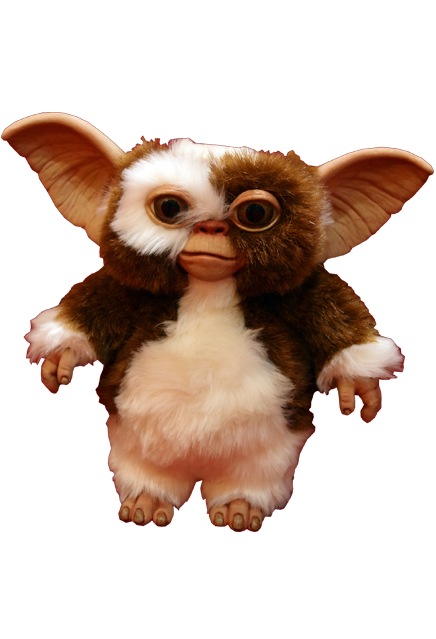 Front view of Gremlins Gizmo Puppet