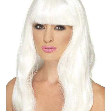 Glow In The Dark Glam Party Wig