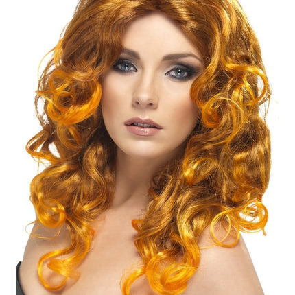 Light Auburn Glamour Wig