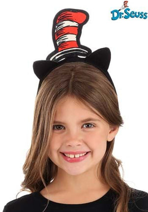 Dr. Seuss- The Cat in The Hat Glitter Headband- worn by model