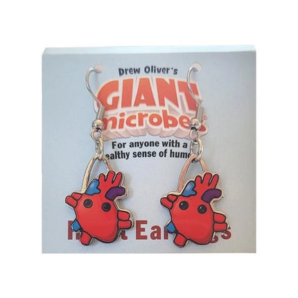 Heart Earrings- On Packaging