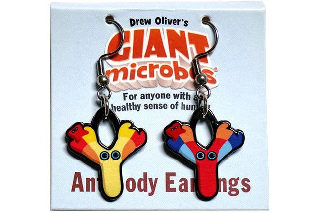 Antibody Earrings- On Packaging