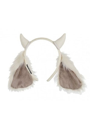 Goat Ears & Horns Headband