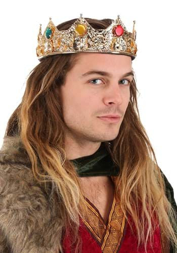 Gold King Crown- worn by model front view