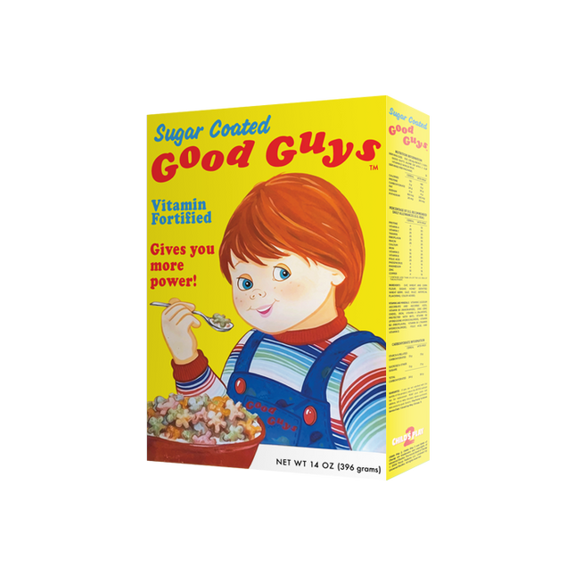 Good Guys Cereal Box