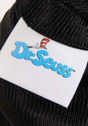 Dr. Seuss- The Grinch Fuzzy Leg Warmers- up close tag
