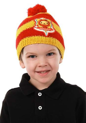 Harry Potter- Gryffindor Toddler Knit Beanie- worn by model
