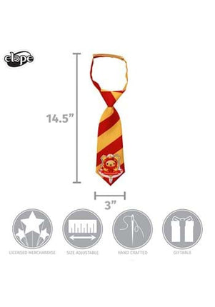 Harry Potter- Gryffindor Toddler Tie- measurements