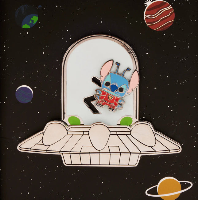 POP! Lilo And Stitch Experiment 626 Capsule Collector Pin- stitch moving