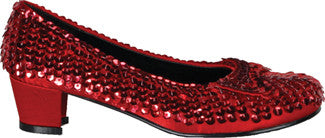 SHOE SEQUIN RD CHILD