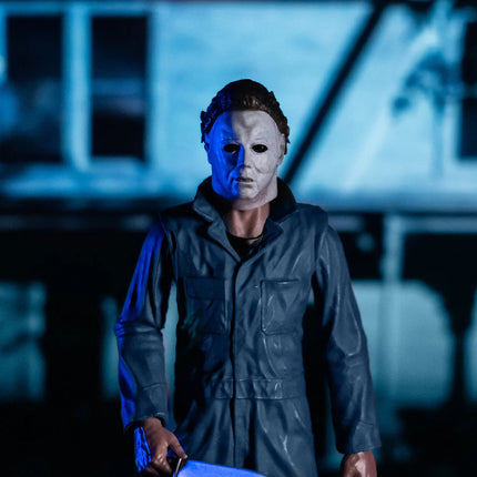 Scream Greats- Halloween (1978)- Michael Myers 8" Figure- close up