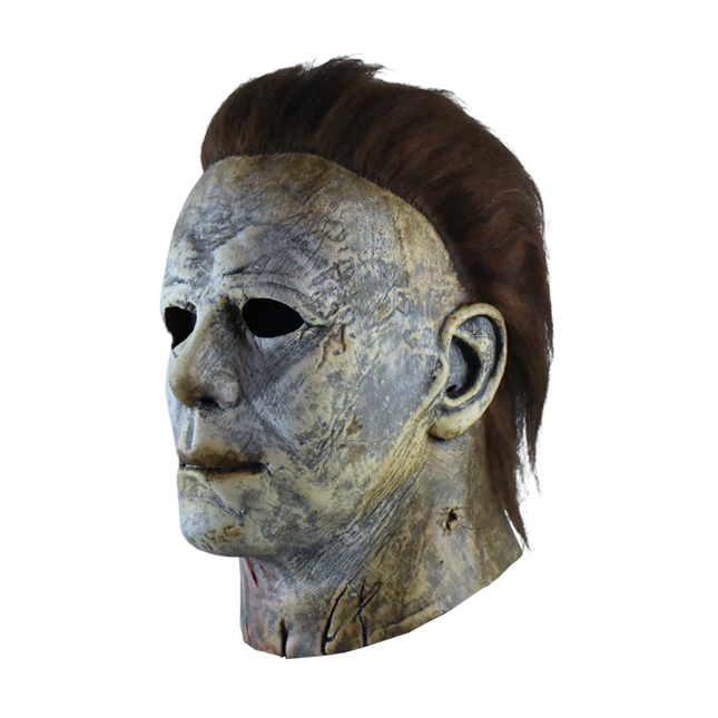 Left-side view of Michael Meyers Bloody Mask