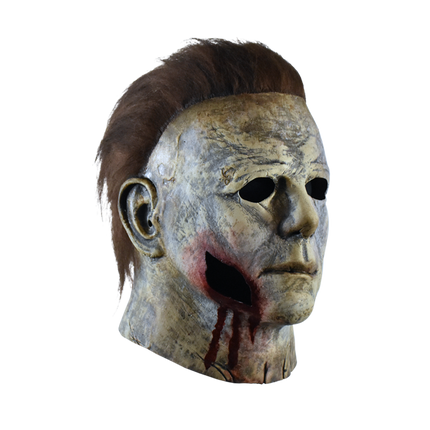 Right-side view of Michael Meyers Bloody Mask