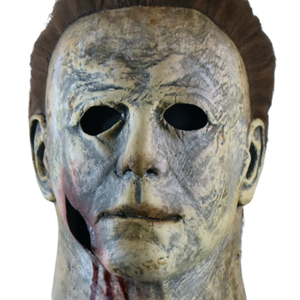 Front view of Michael Meyers Bloody Mask