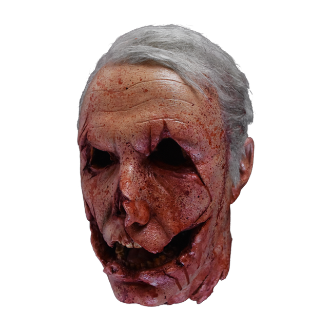 Left-side view of Officer Francis Severed Head Prop