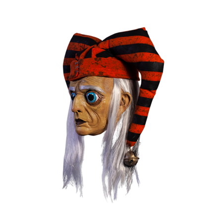 Left-side view of Sad Trickster Mask