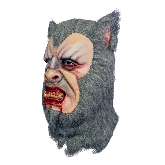 Left-side view of The Werewolf Mask