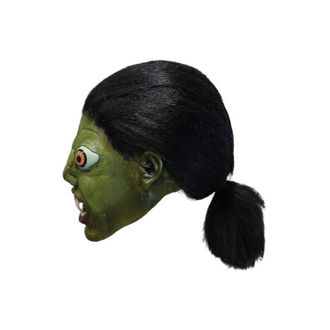 Left-side view of The Reptile Mask