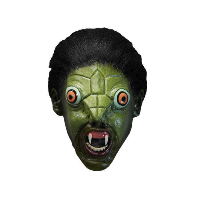Front view of The Reptile Mask