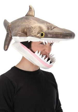 Hammerhead Shark Jawesome Hat- worn by adult model