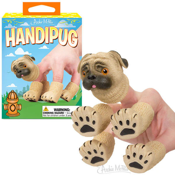 Handipug Finger Puppets