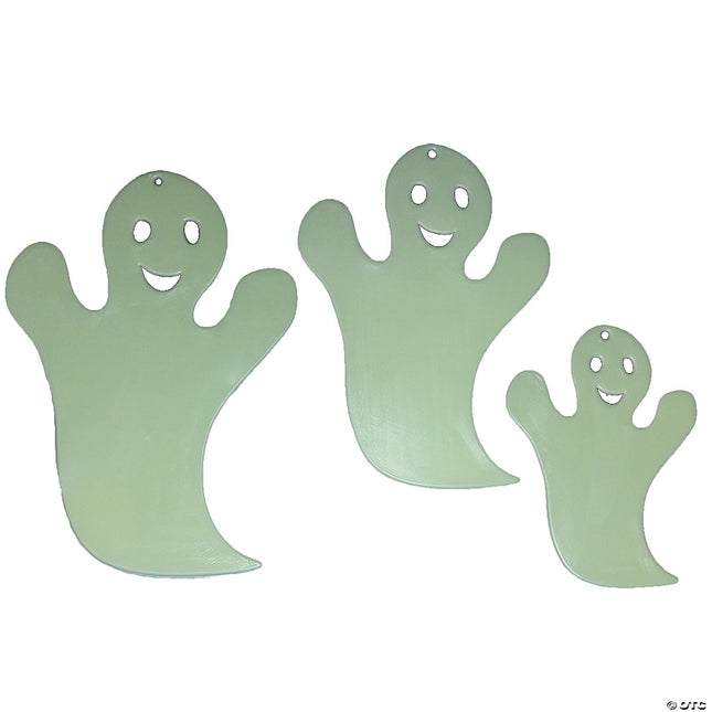 Hanging Glow Ghosts (3 Pack)