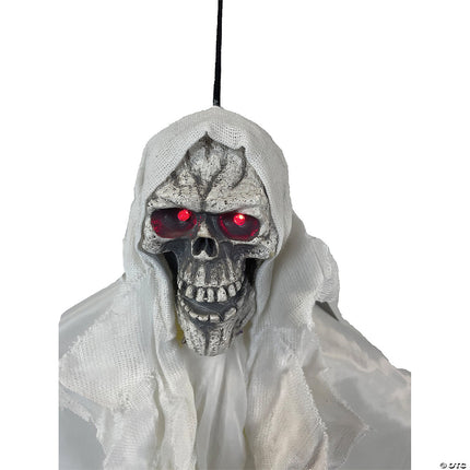 Hanging White Reaper- close up face