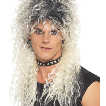 Two Tone Blonde Hard Rocker Wig
