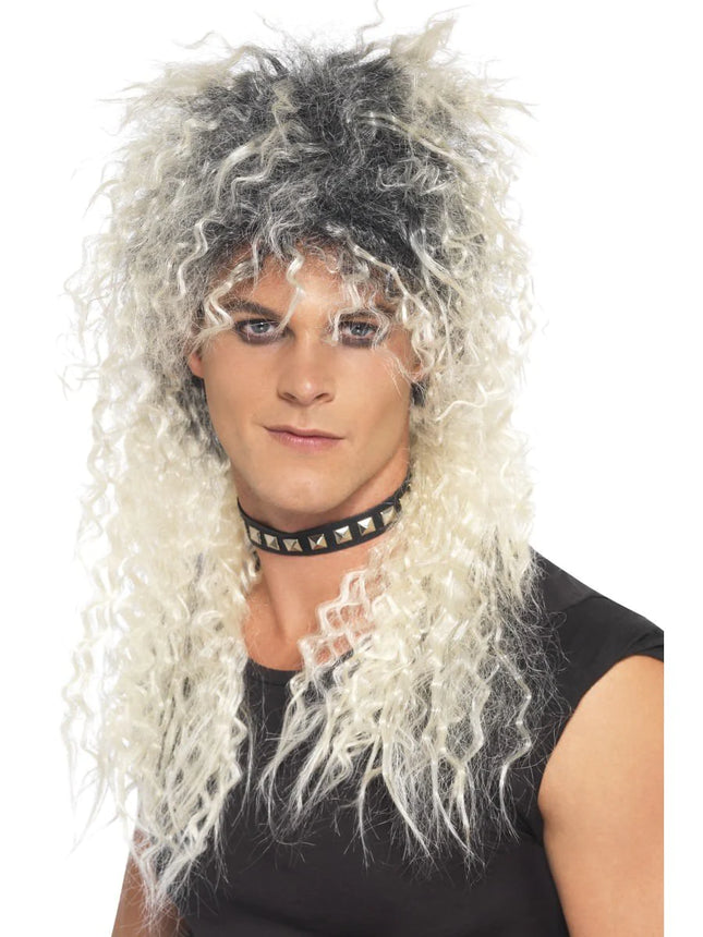 Two Tone Blonde Hard Rocker Wig