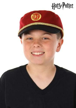 Harry Potter- Hogwarts Express Cadet Cap- worn by child model