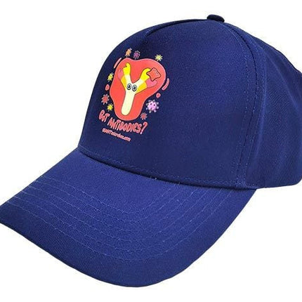 Got Antibodies? Hat- Dark Blue- Side View