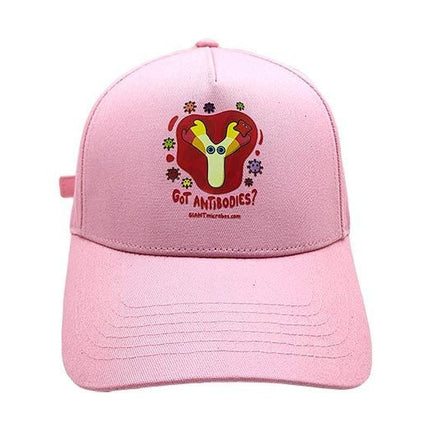 Got Antibodies? Hat- Pink- Front View