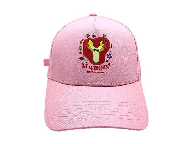 Got Antibodies? Hat- Pink- Front View