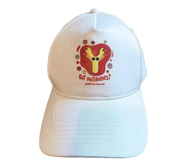 Got Antibodies? Hat- White- Front View