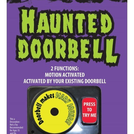 Haunted Doorbell- packaging