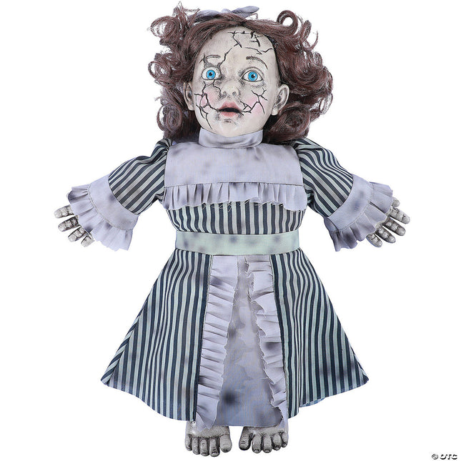 Haunted Vintage Doll 14"- front view