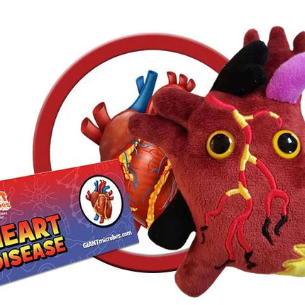 Heart Disease- With Informational Tag