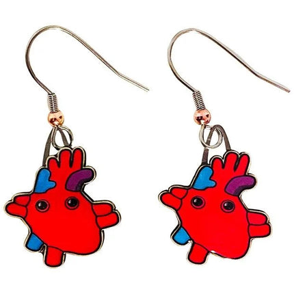 Heart Earrings- Earrings Alone 