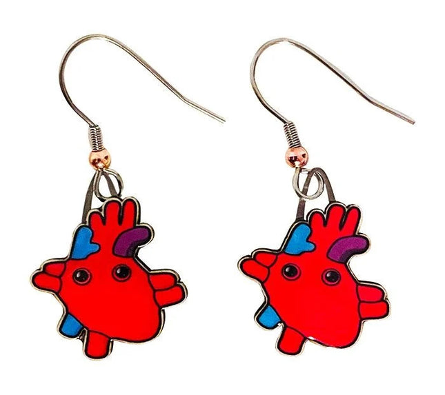 Heart Earrings- Earrings Alone 