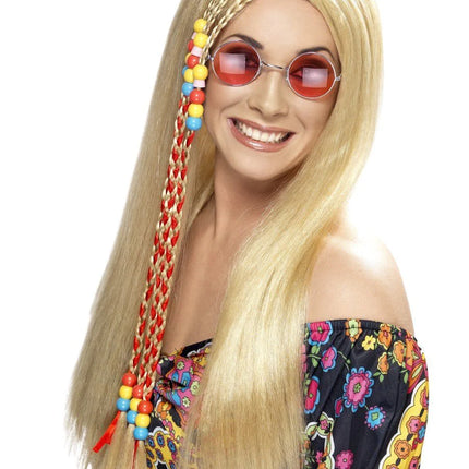 Blonde Hippy Party Wig