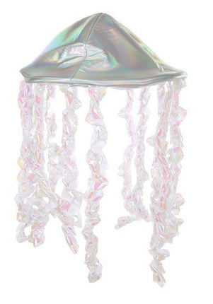 Holographic Jellyfish Hat- front view