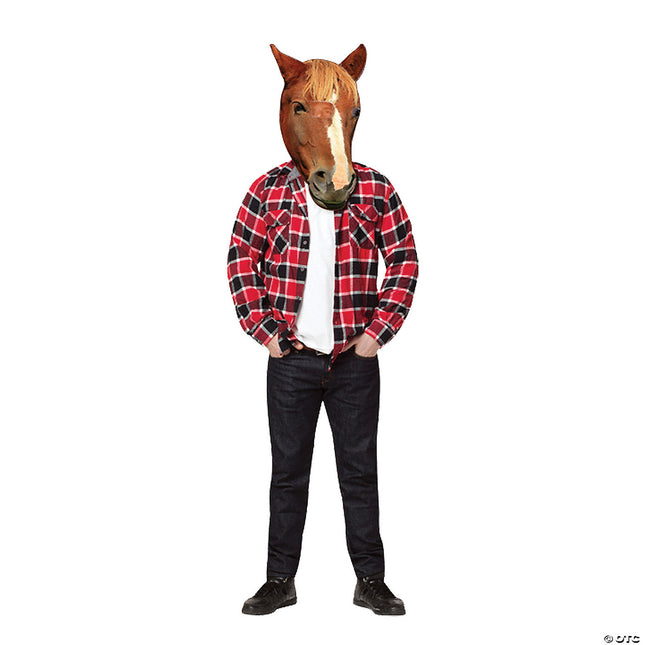 Horse Head Photorealistic Mask