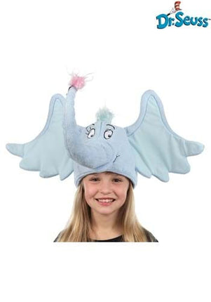 Dr. Seuss- Horton Plush Hat- worn by child model