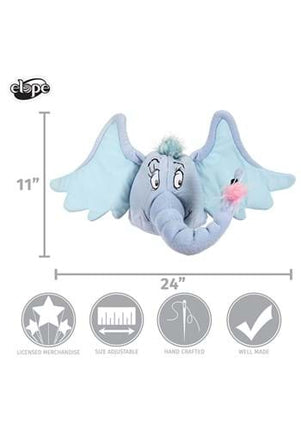 Dr. Seuss- Horton Plush Hat- measurements 